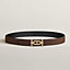 View: , Ancre belt buckle & Reversible leather strap 32 mm