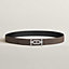 View: , Ancre belt buckle & Reversible leather strap 32 mm