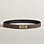 View: , Ancre belt buckle & Reversible leather strap 32 mm