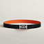 View: , Ancre belt buckle & Reversible leather strap 32 mm