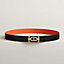 View: , Ancre belt buckle & Reversible leather strap 32 mm