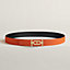 View: , Ancre belt buckle & Reversible leather strap 32 mm
