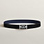 View: , Ancre belt buckle & Reversible leather strap 32 mm