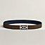 View: , Ancre belt buckle & Reversible leather strap 32 mm