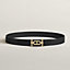 View: , Ancre belt buckle & Reversible leather strap 32 mm