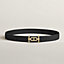 View: , Ancre belt buckle & Reversible leather strap 32 mm