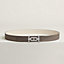 Ancre belt buckle & Reversible leather strap 32 mm, view 1 of 3