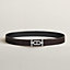 View: , Ancre belt buckle & Reversible leather strap 32 mm