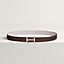 View: , Ancre Marin belt buckle & Reversible leather strap 24 mm