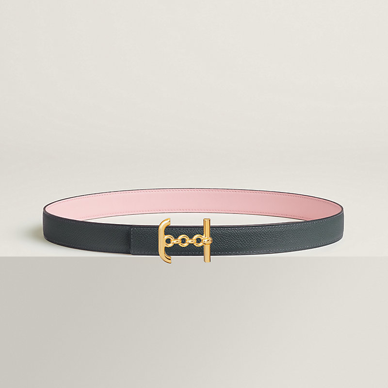 Ancre Marin belt buckle & Reversible leather strap 24 mm