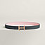View: , Ancre Marin belt buckle & Reversible leather strap 24 mm
