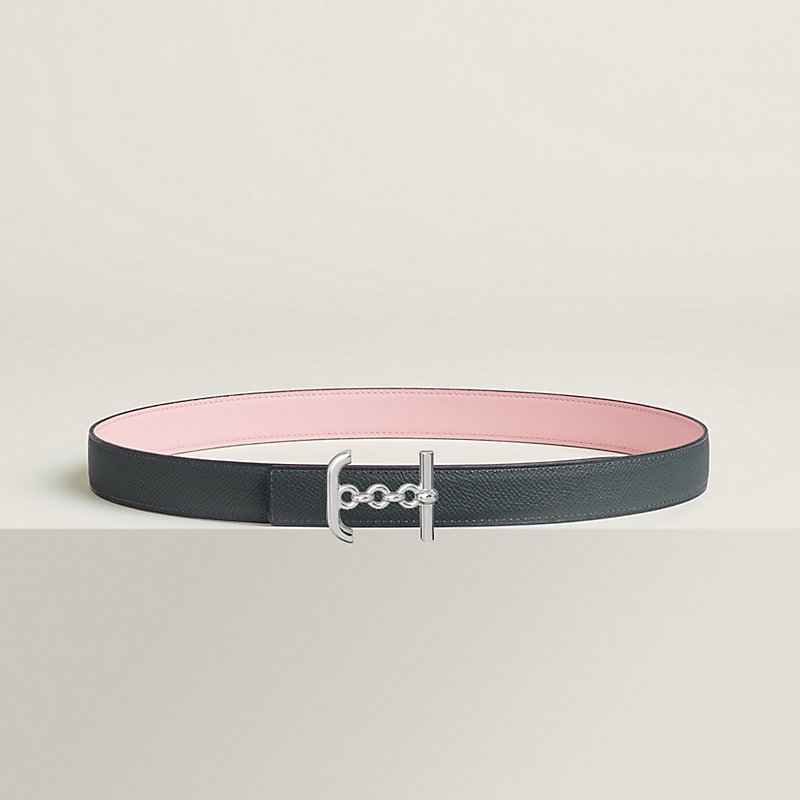 Ancre Marin belt buckle & Reversible leather strap 24 mm