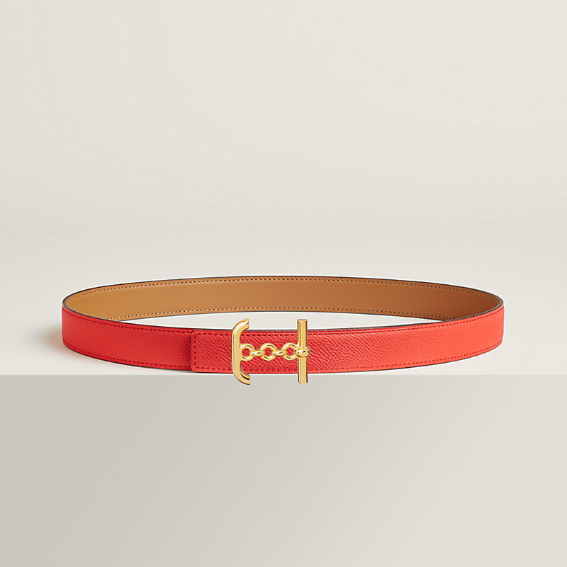Ancre Marin belt buckle & Reversible leather strap 24 mm