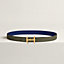 Ancre Marin belt buckle & Reversible leather strap 24 mm, view 1 of 3