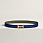 Ancre Marin belt buckle & Reversible leather strap 24 mm, view 2 of 3