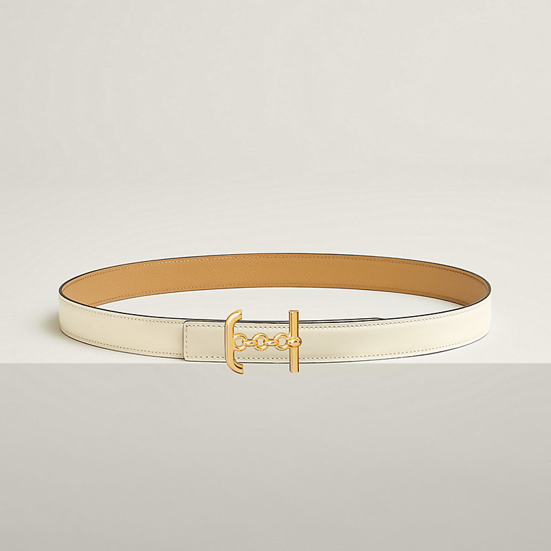 Ancre Marin belt buckle & Reversible leather strap 24 mm