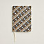 View: front, "Ancres" silk notebook