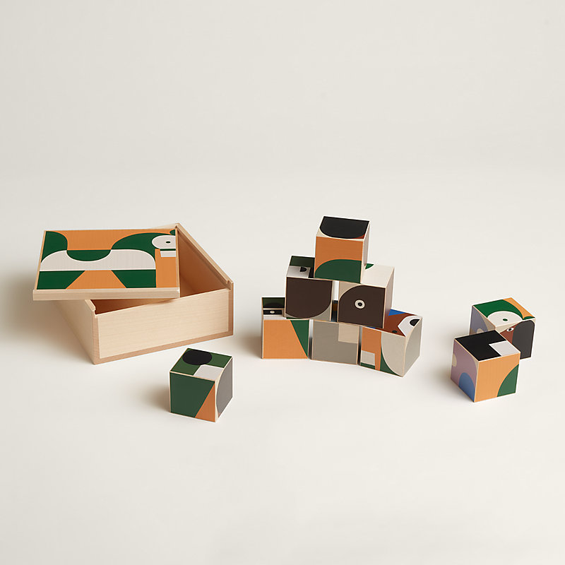 Animaux Blocks cube game