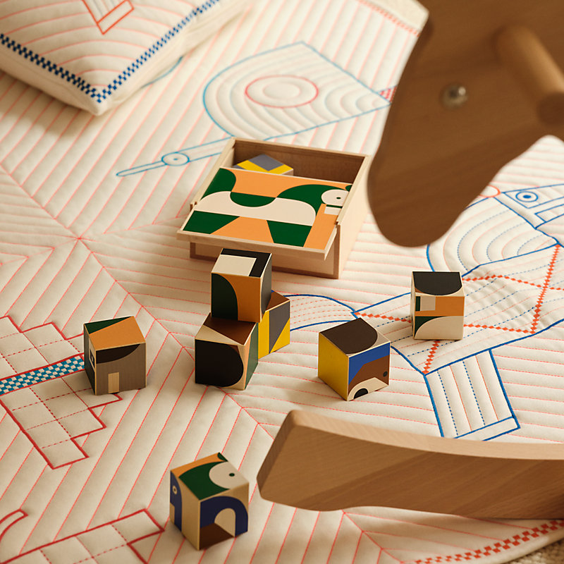 Animaux Blocks cube game