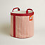View: side, Animaux Nattes basket, large model