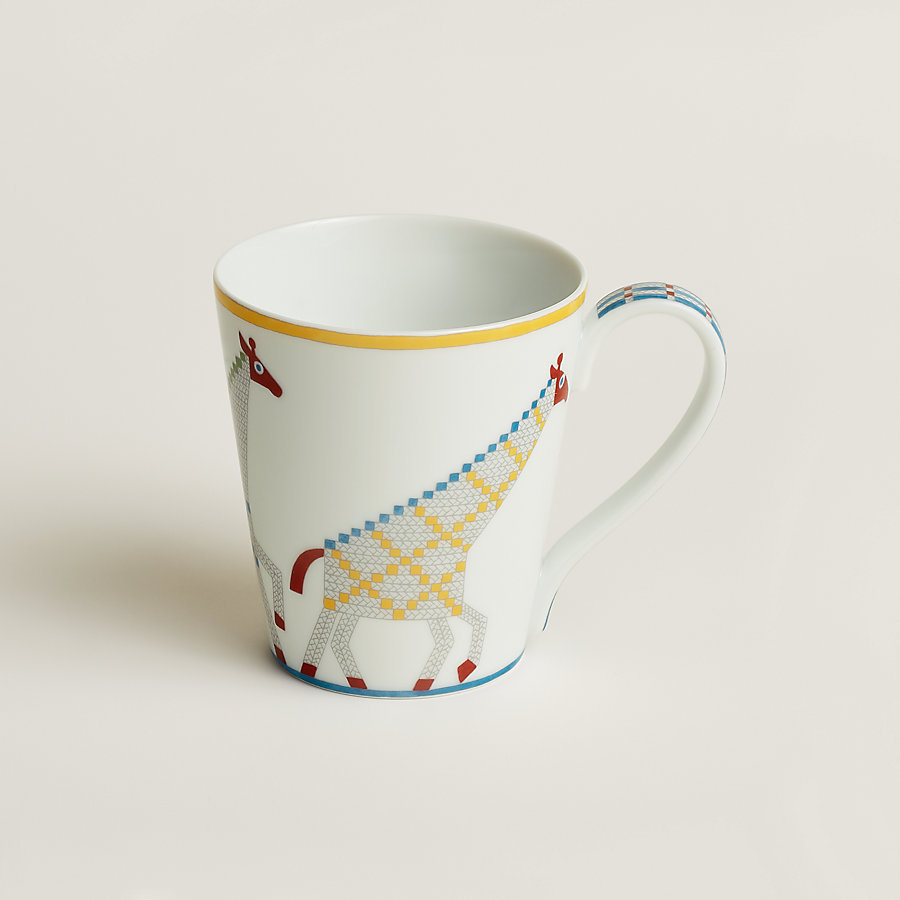 Animaux Nattes giraffes mug