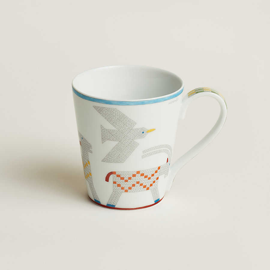 Animaux Nattes goat mug