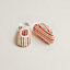Animaux Nattes Pif booties, view 2 of 3