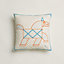View: above, Animaux Nattes pillow