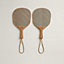 View: Back, Animaux Nattes set of 2 beach rackets