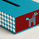 View: Detail, Animaux Nattes tissue box