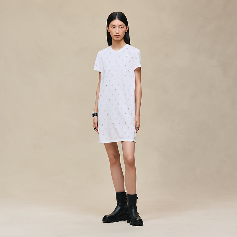 “Anneau Finesse”直筒连衣裙