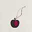 View: front, Apple and leaf charm