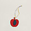View: front, Apple and leaf charm