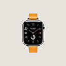 视图: 正面图, Apple Watch Hermès 41毫米单圈Attelage表带