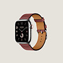 视图: 正面图, Apple Watch Hermès 41毫米单圈表带