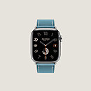 视图: 正面图, Apple Watch Hermès 41毫米单圈表带