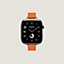 视图: 正面图, Apple Watch Hermès 42毫米单圈Attelage表带