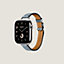 Apple Watch Hermès 42毫米单圈Attelage表带, 视图: 正面图, front, 当前为第2张（共3张）