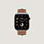 Apple Watch Hermès 42毫米单圈Clou Medor Rock表带, 视图: 正面图, front, 当前为第4张（共4张）