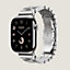 视图: 正面图, Apple Watch Hermès 42毫米单圈Grand H表带