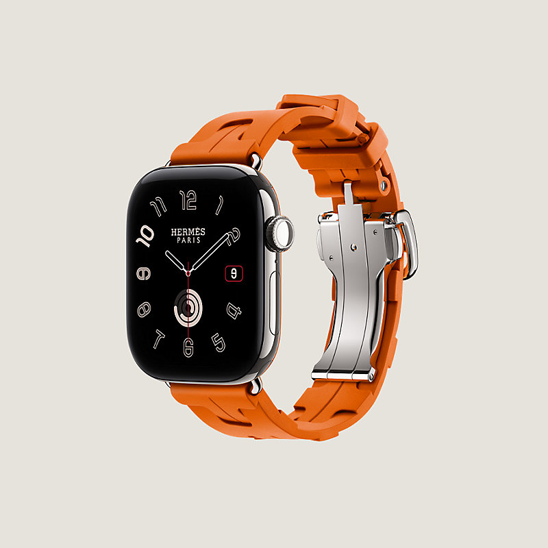 Apple Watch Hermès 42毫米单圈Kilim折叠扣表带, 视图: , 当前为第3张（共4张）