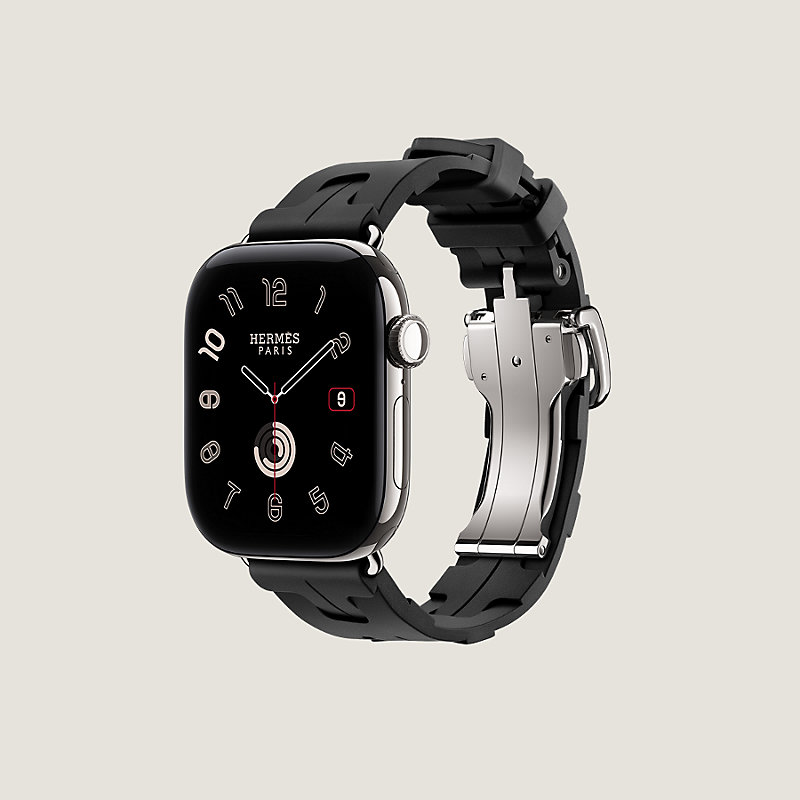 Apple Watch Hermès 42毫米单圈Kilim折叠扣表带, 视图: , 当前为第3张（共4张）