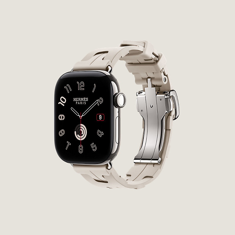 Apple Watch Hermès 42毫米单圈Kilim折叠扣表带, 视图: , 当前为第3张（共4张）