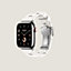 视图: 正面图, Apple Watch Hermès 42毫米单圈Kilim折叠扣表带