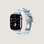 视图: 正面图, Apple Watch Hermès 42毫米单圈Kilim折叠扣表带