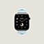视图: 正面图, Apple Watch Hermès 42毫米单圈Kilim折叠扣表带