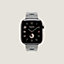 视图: 正面图, Apple Watch Hermès 42毫米单圈Kilim折叠扣表带
