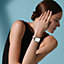 视图: 图片：产品佩戴, Apple Watch Hermès 42毫米单圈Twill Jump Attelage表带