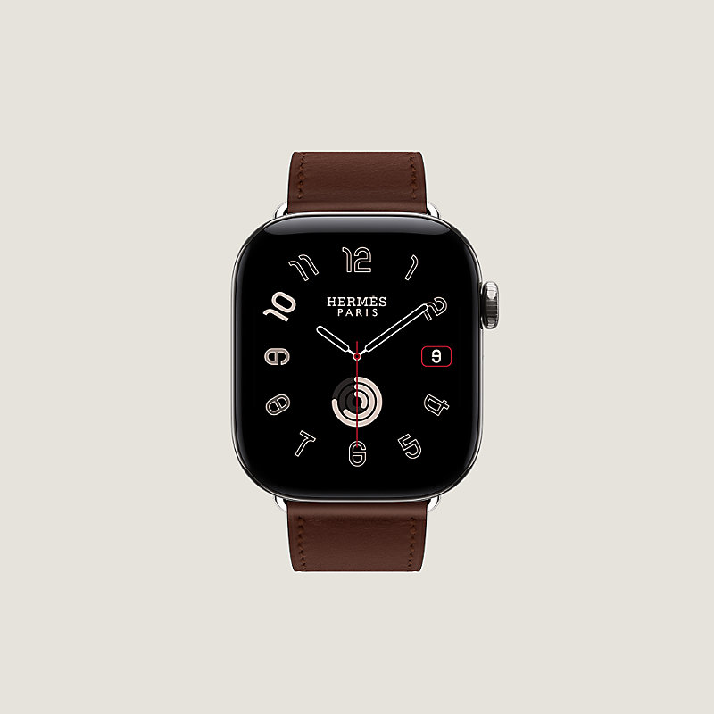 Apple Watch Hermès 42毫米单圈表带, 视图: , 当前为第4张（共4张）