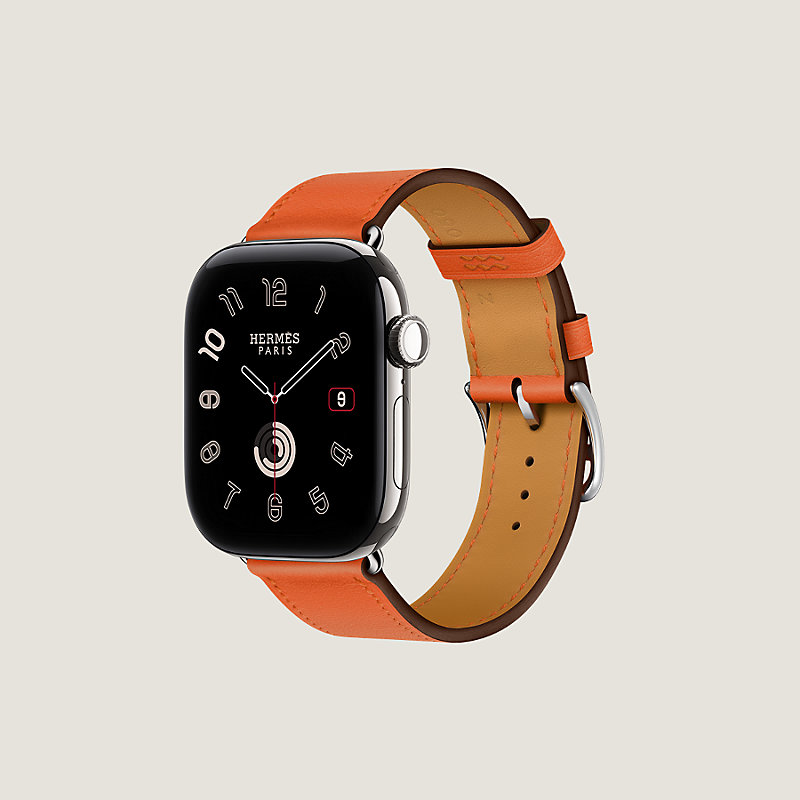 Apple Watch Hermès 42毫米单圈表带, 视图: , 当前为第3张（共4张）
